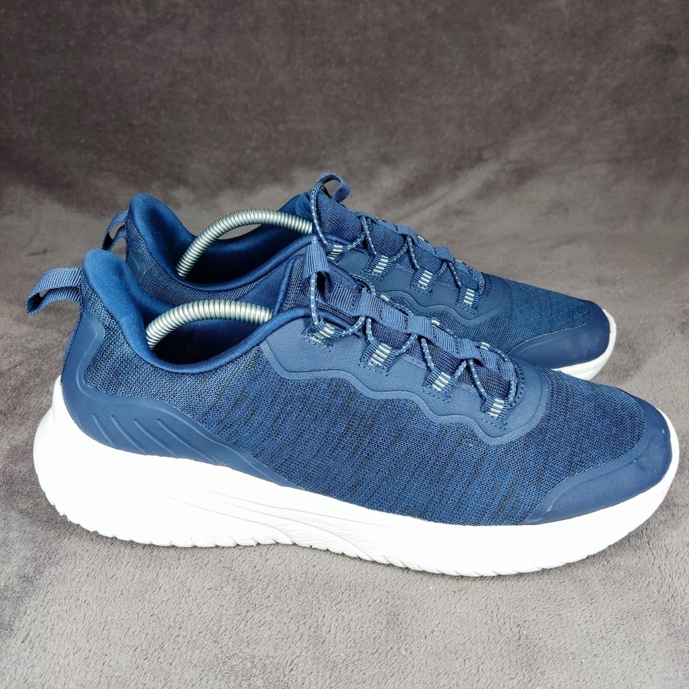 Athletic Works Men's Navy Low-Top Slip-on Memory Foam Size 10